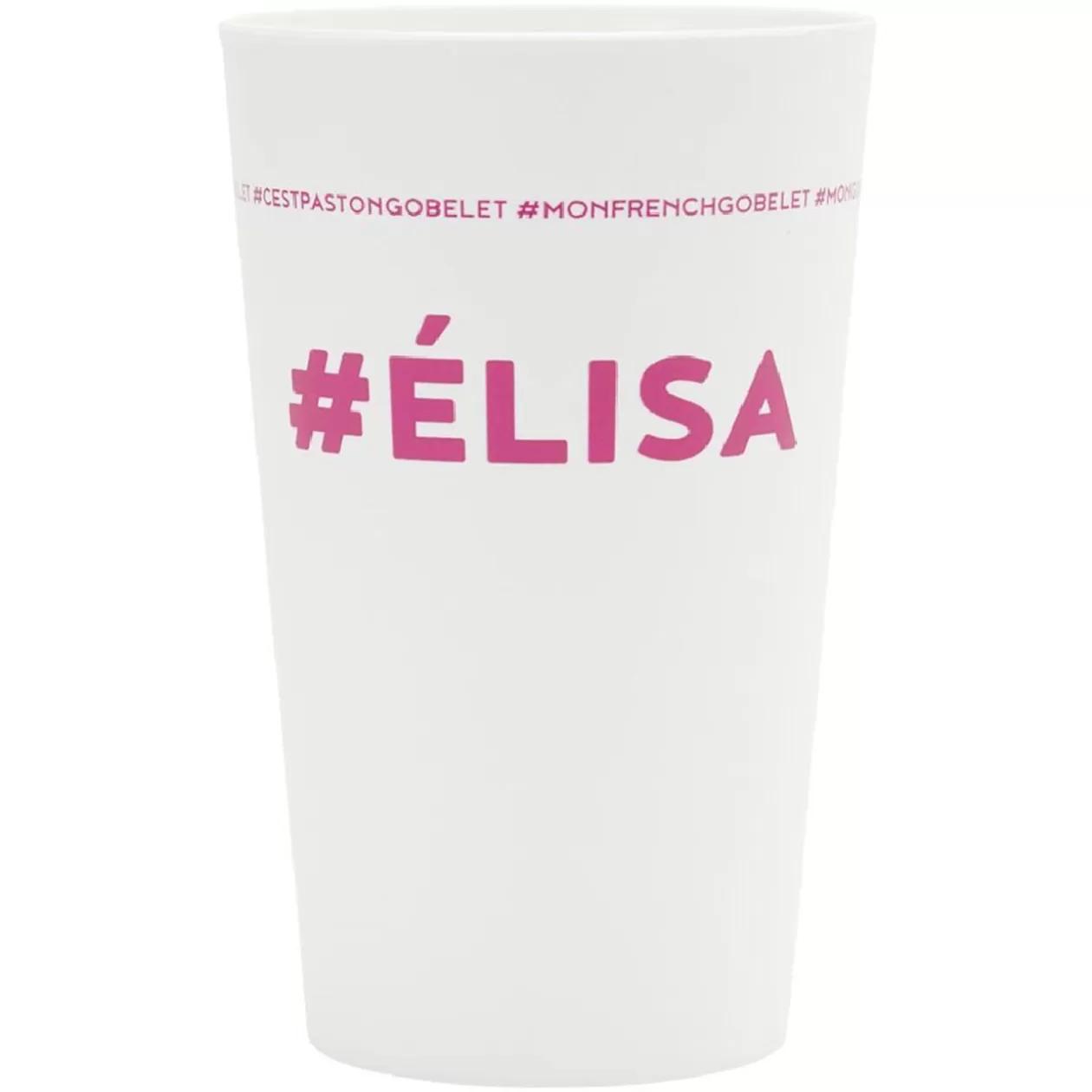Gobelet plastique prénom #ÉLISA 33cl>Gifi New