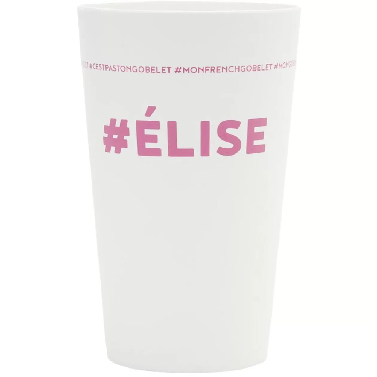 Gobelet plastique prénom #ÉLISE 33cl>Gifi Fashion