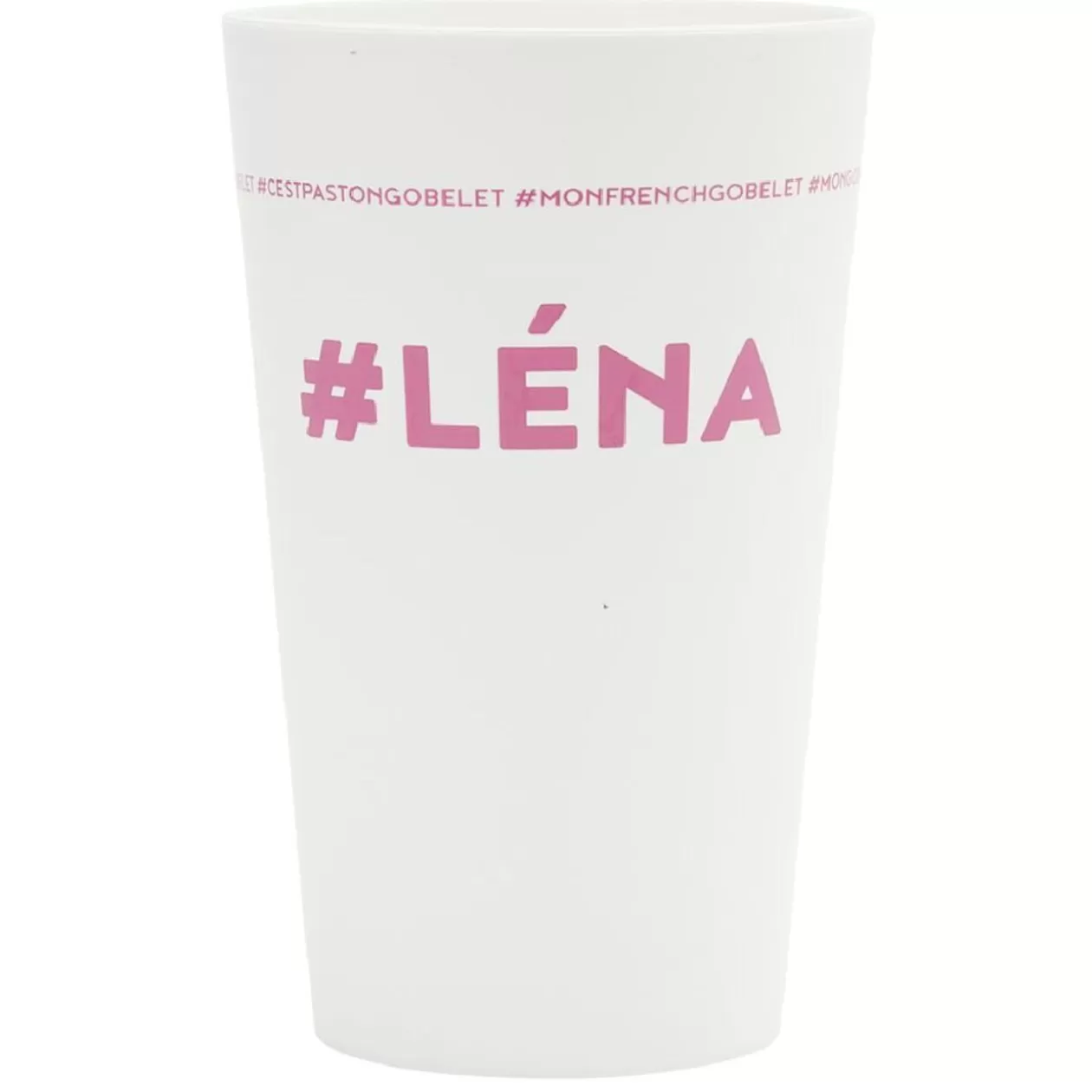 Gobelet plastique prénom #LÉNA 33cl>Gifi Best