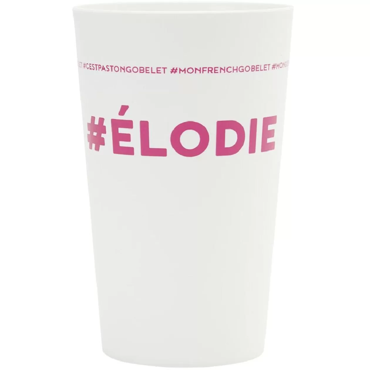 Gobelet plastique prénom #ÉLODIE 33cl>Gifi Outlet