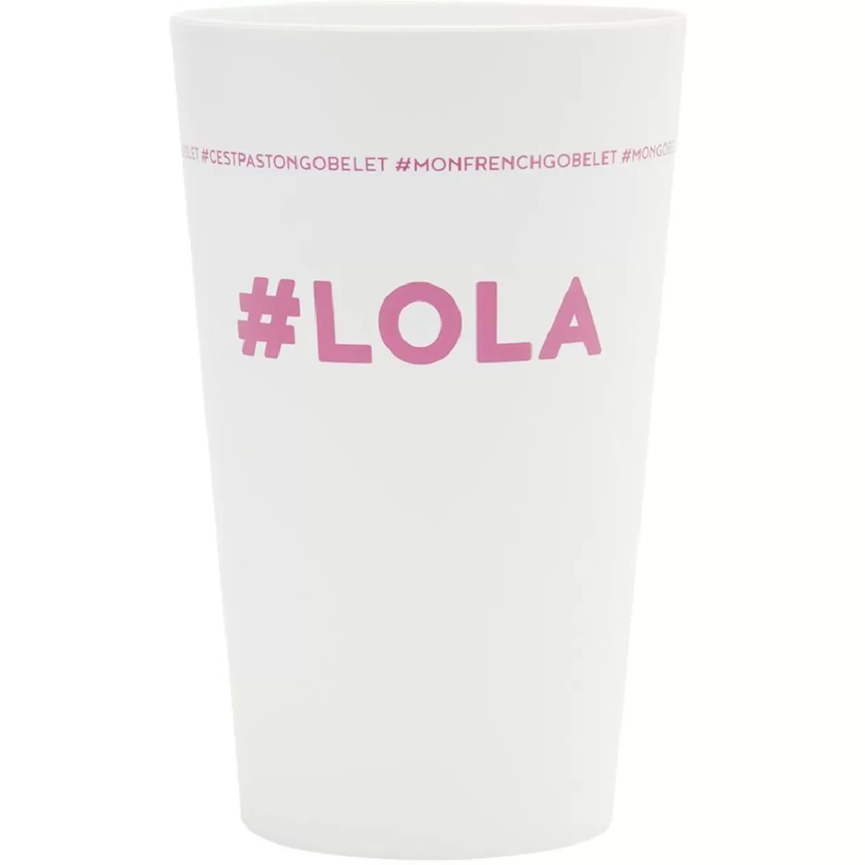 Gobelet plastique prénom #LOLA 33cl>Gifi Fashion