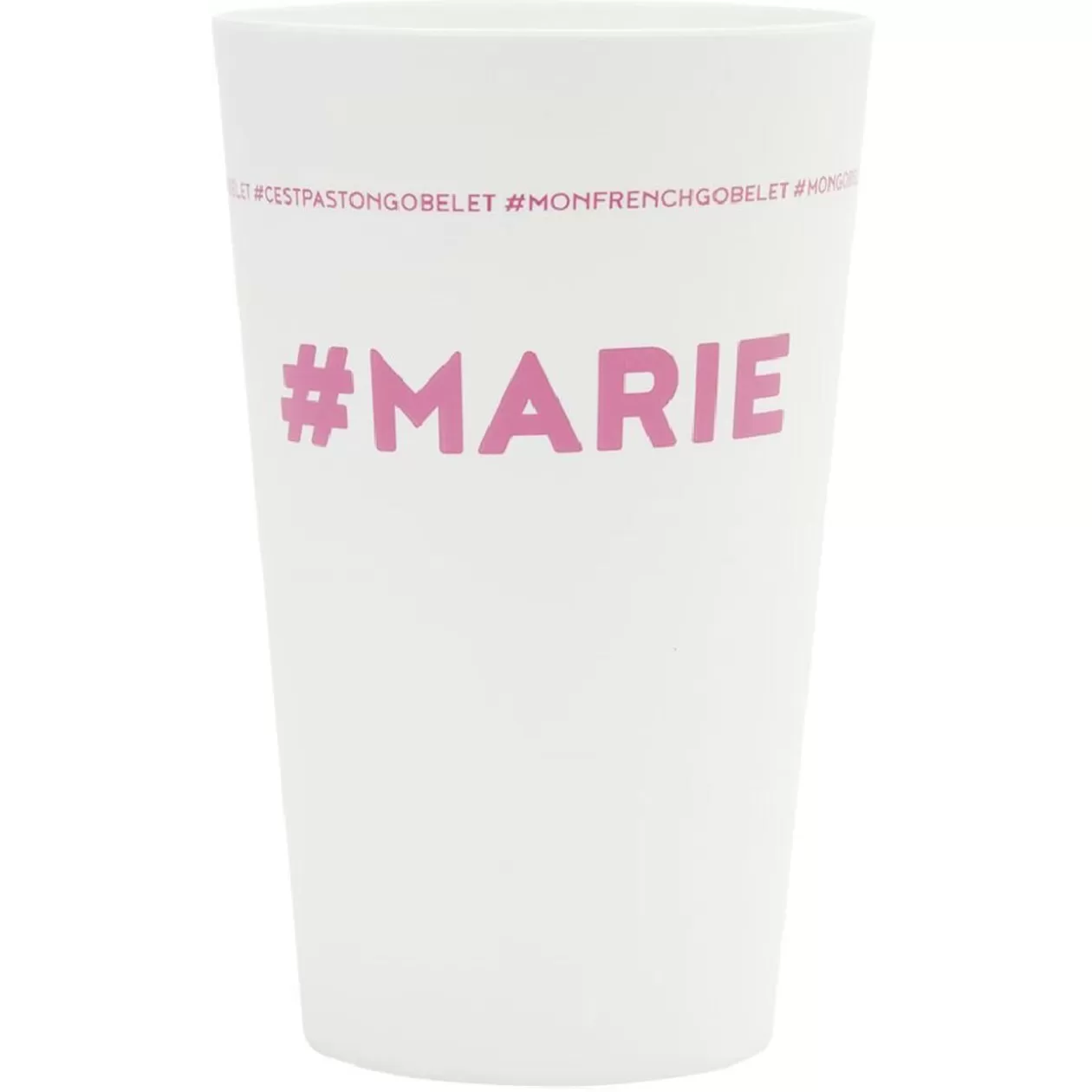 Gobelet plastique prénom #MARIE 33cl>Gifi Best Sale