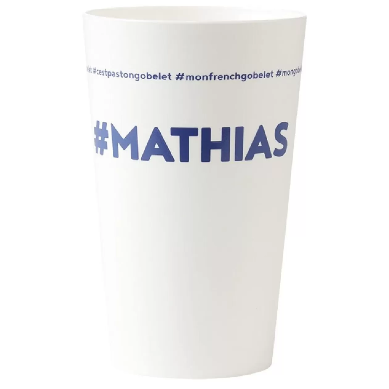 Gobelet plastique prénom #MATHIAS 33cl>Gifi Sale