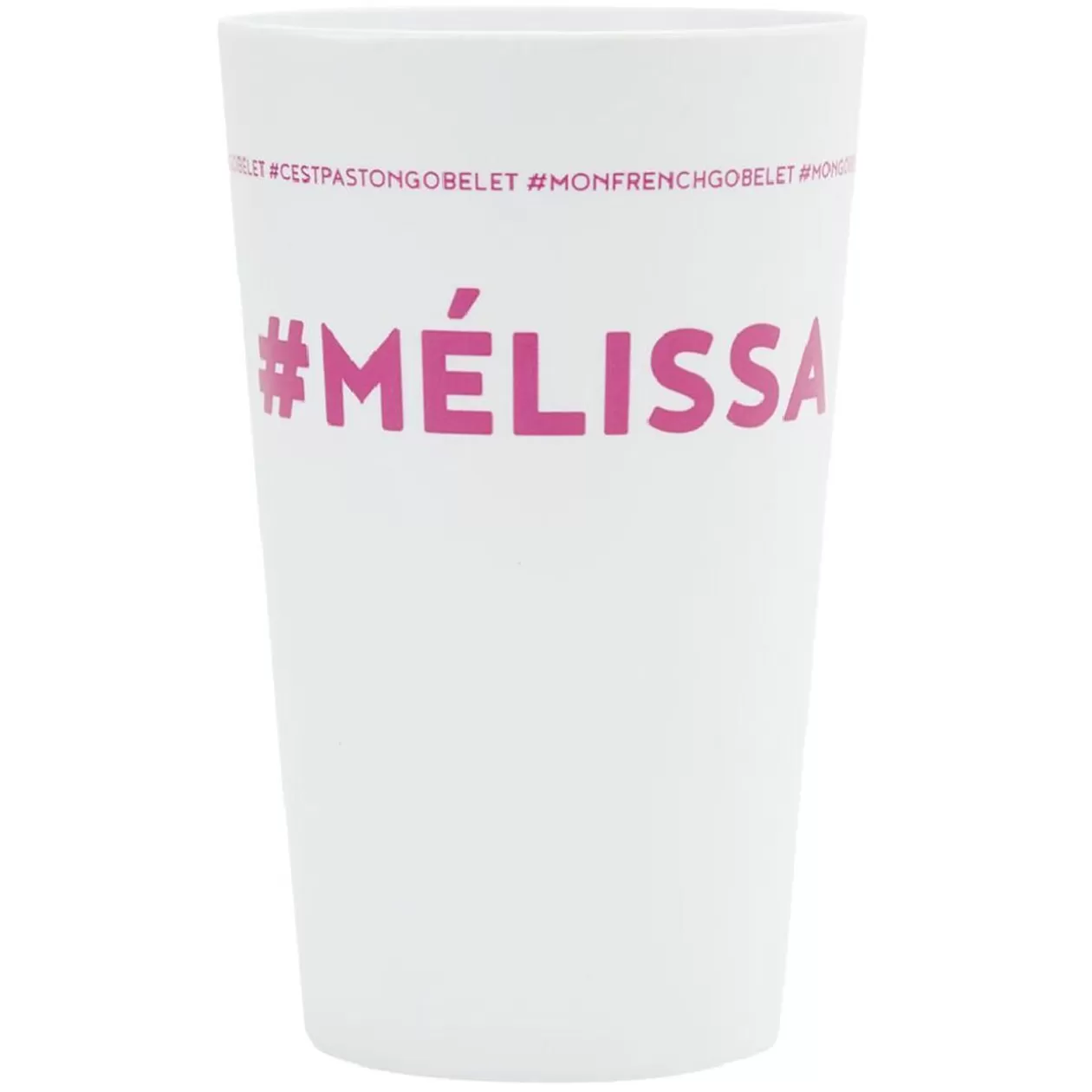 Gobelet plastique prénom #MÉLISSA 33cl>Gifi Sale