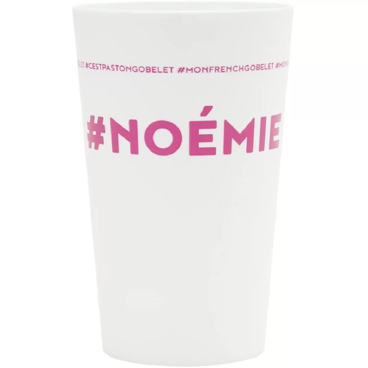 Gobelet plastique prénom #NOÉMIE 33cl>Gifi Shop