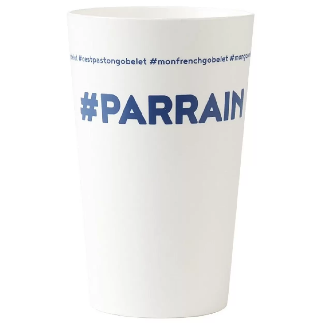 Gobelet plastique prénom #PARRAIN 33 cl>Gifi Best