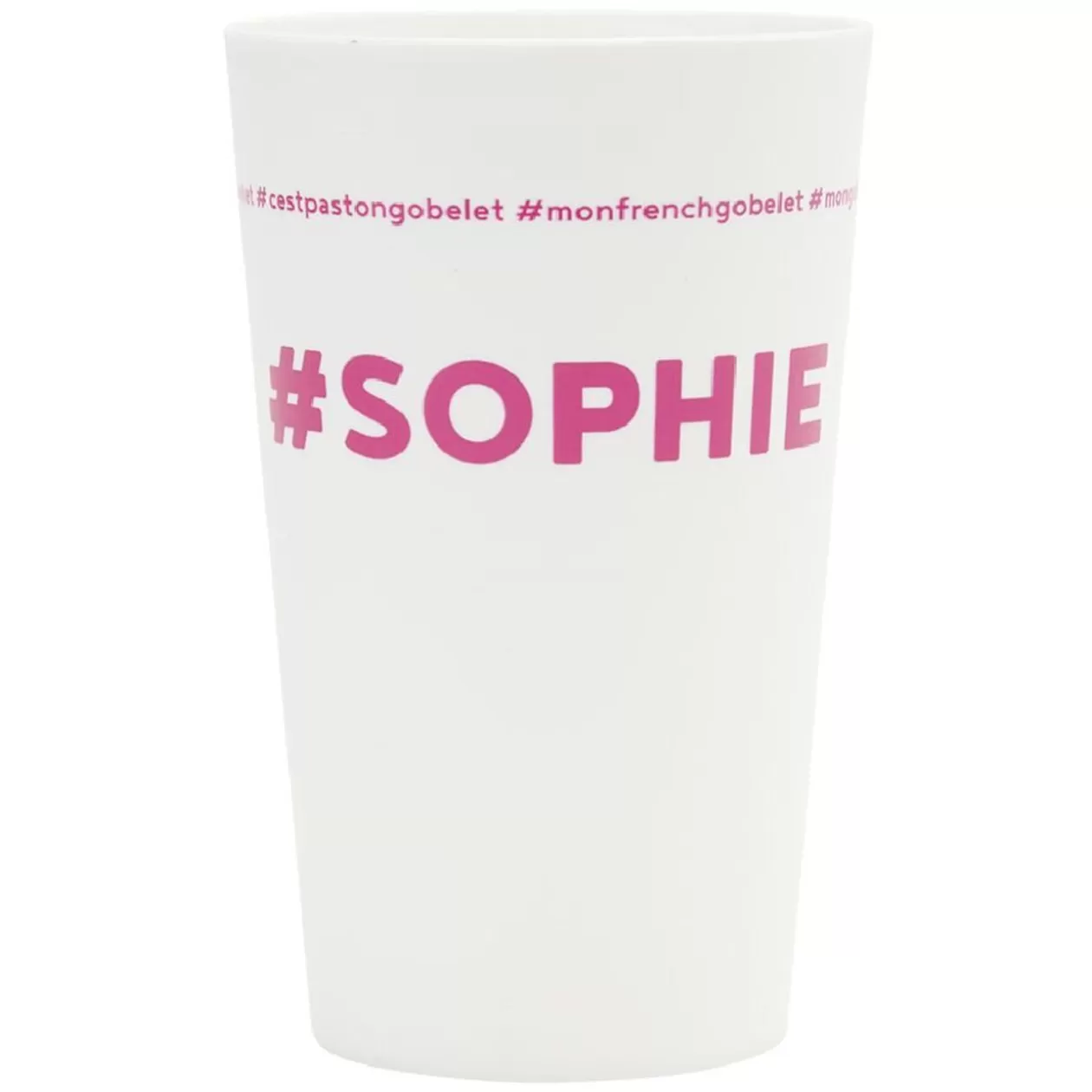 Gobelet plastique prénom #SOPHIE 33cl>Gifi Store