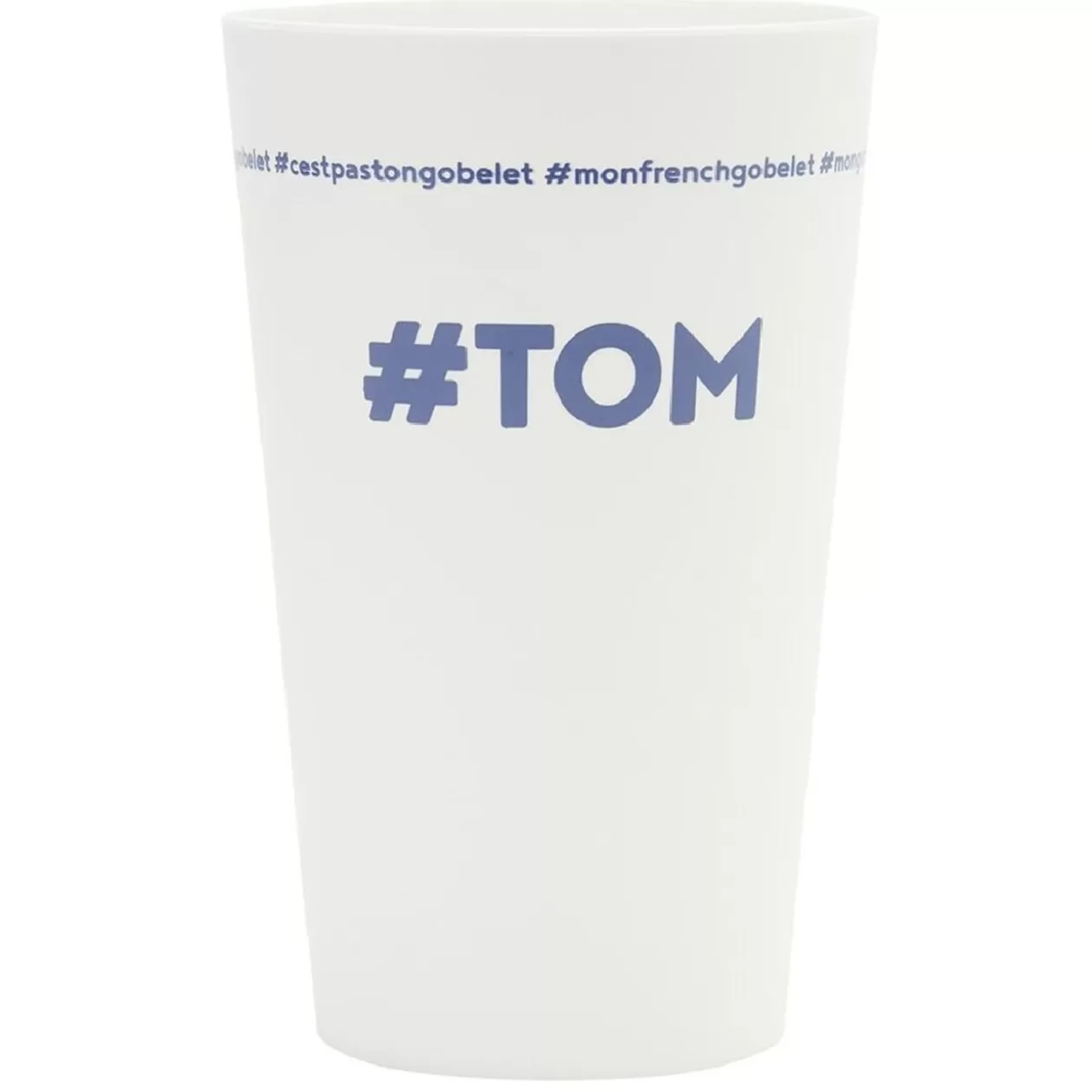 Gobelet plastique prénom #TOM 33cl>Gifi Store