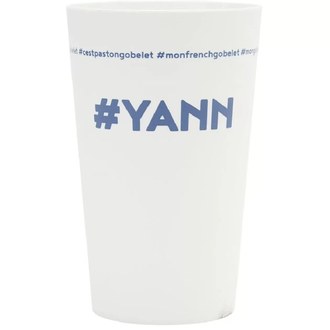 Gobelet plastique prénom #YANN 33cl>Gifi Store