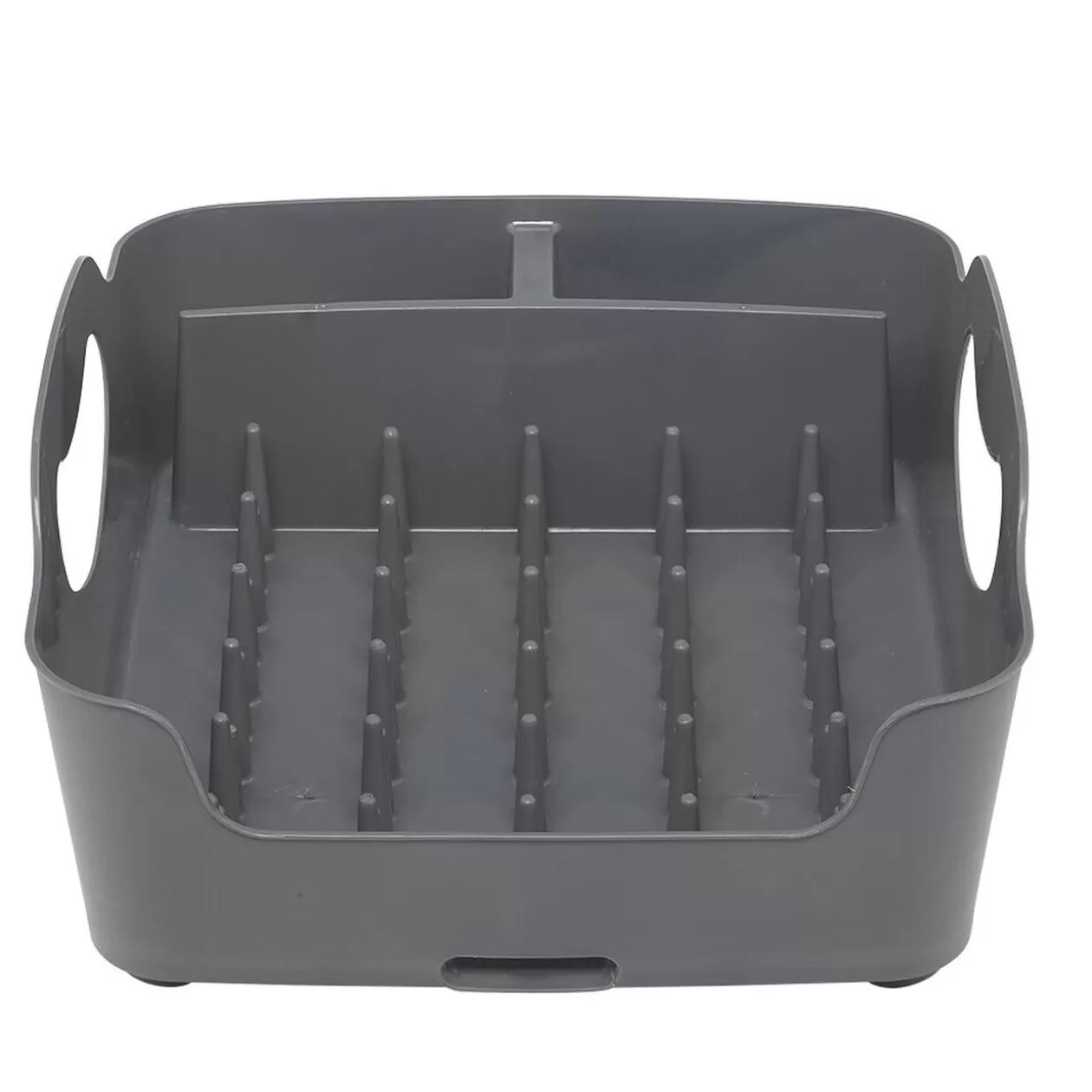 Gifi Égouttoir à vaisselle 3 compartiments gris foncé< Rangement De Cuisine