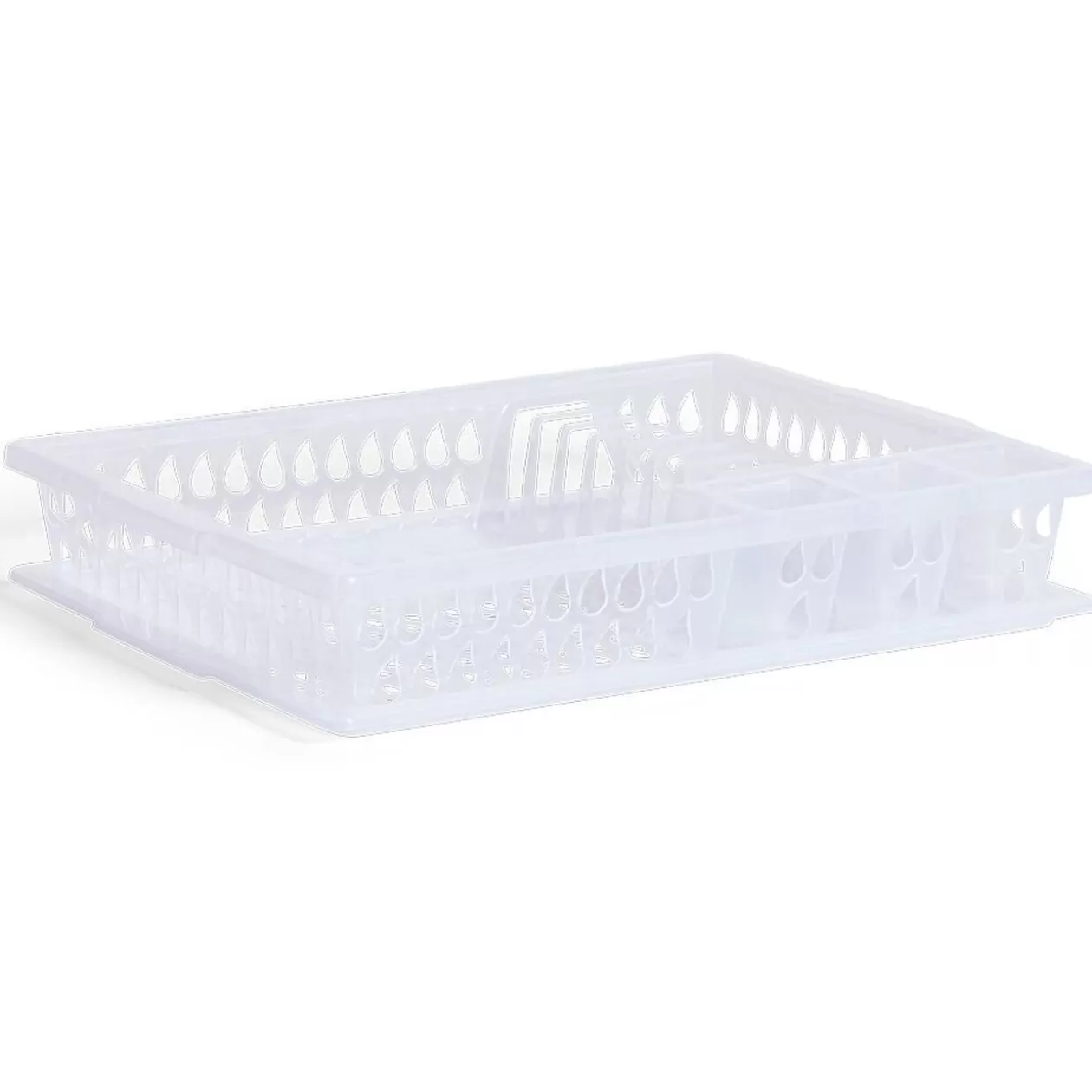 Gifi Égouttoir à vaisselle en plastique transparent< Rangement De Cuisine