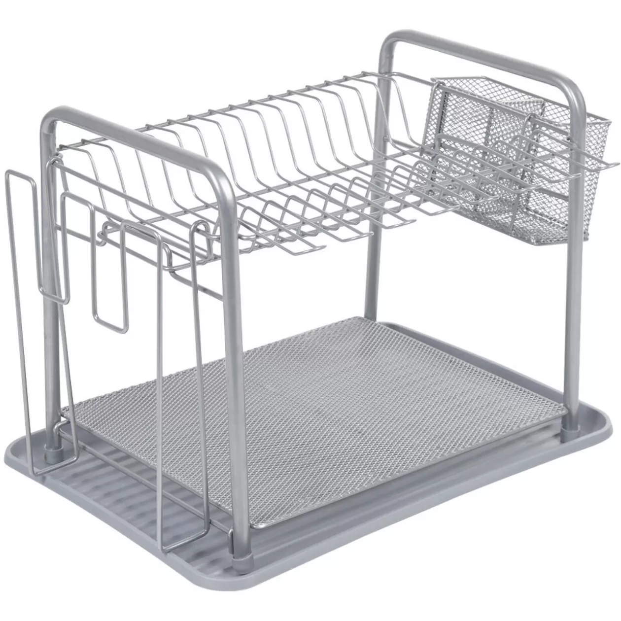 Gifi Égouttoir à vaisselle métallique gris< Rangement De Cuisine
