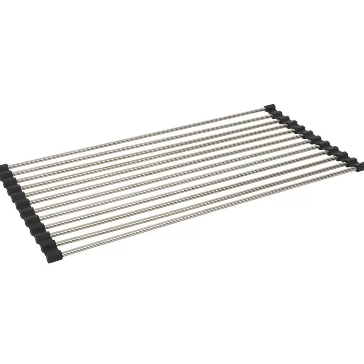 Gifi Égouttoir en inox et silicone - L.46xl.24cm< Rangement De Cuisine