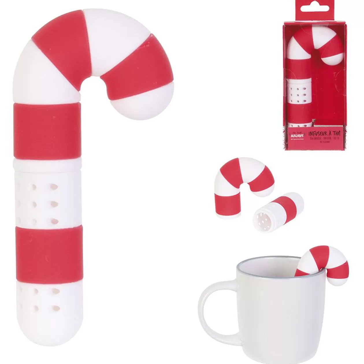 Infuseur à thé forme sucre d'orge>Gifi Hot