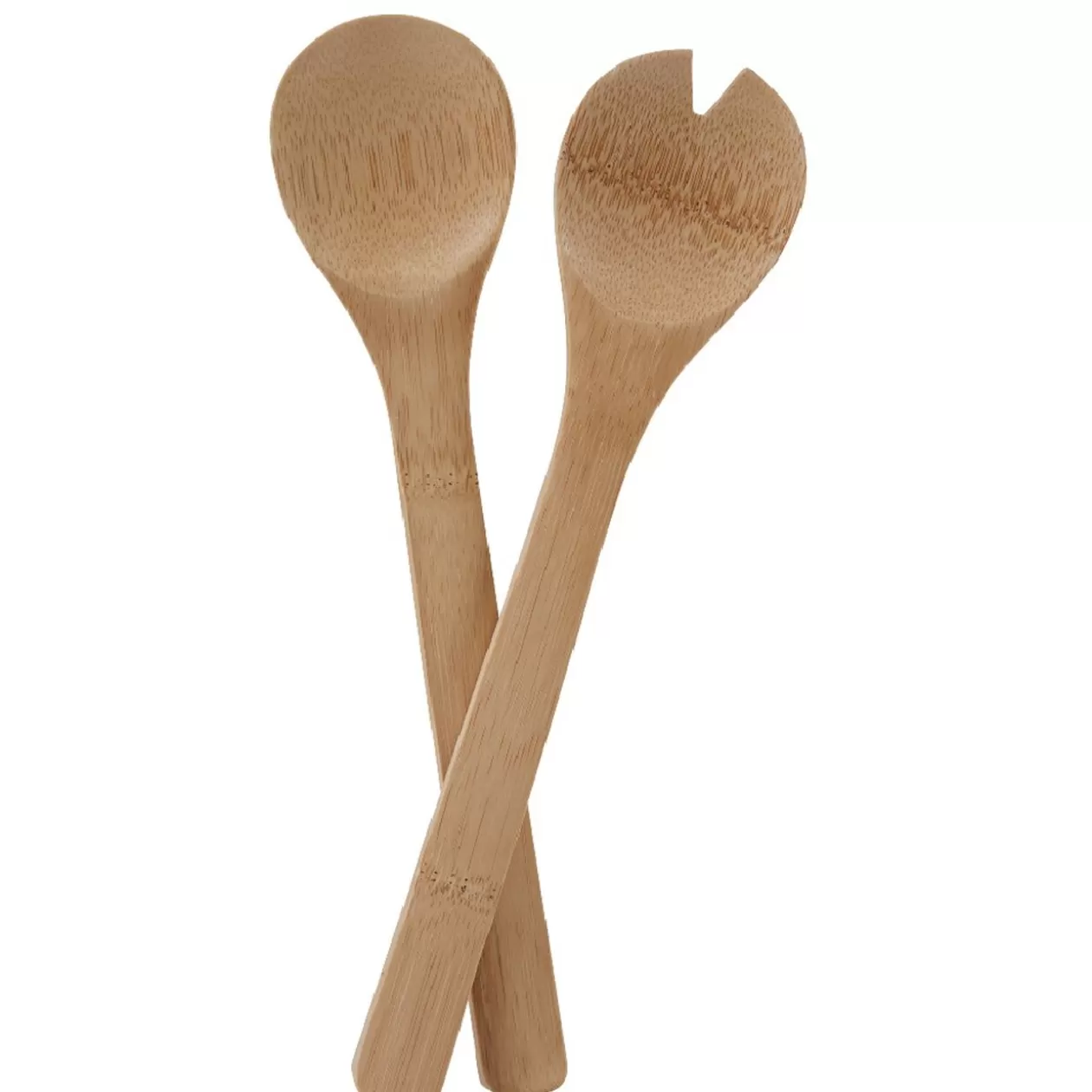 Gifi Lot de 2 couverts à salade en bambou< Préparation Culinaire