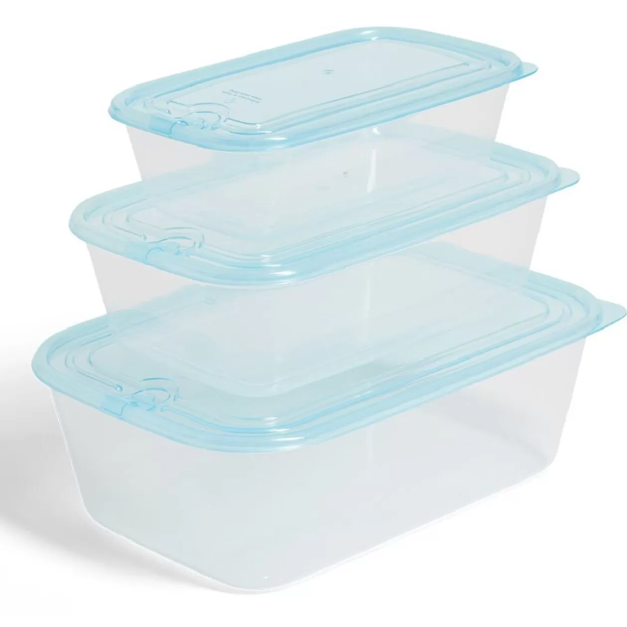 Gifi Lot de 3 boîtes de conservation alimentaire en plastique< Conservation Alimentaire