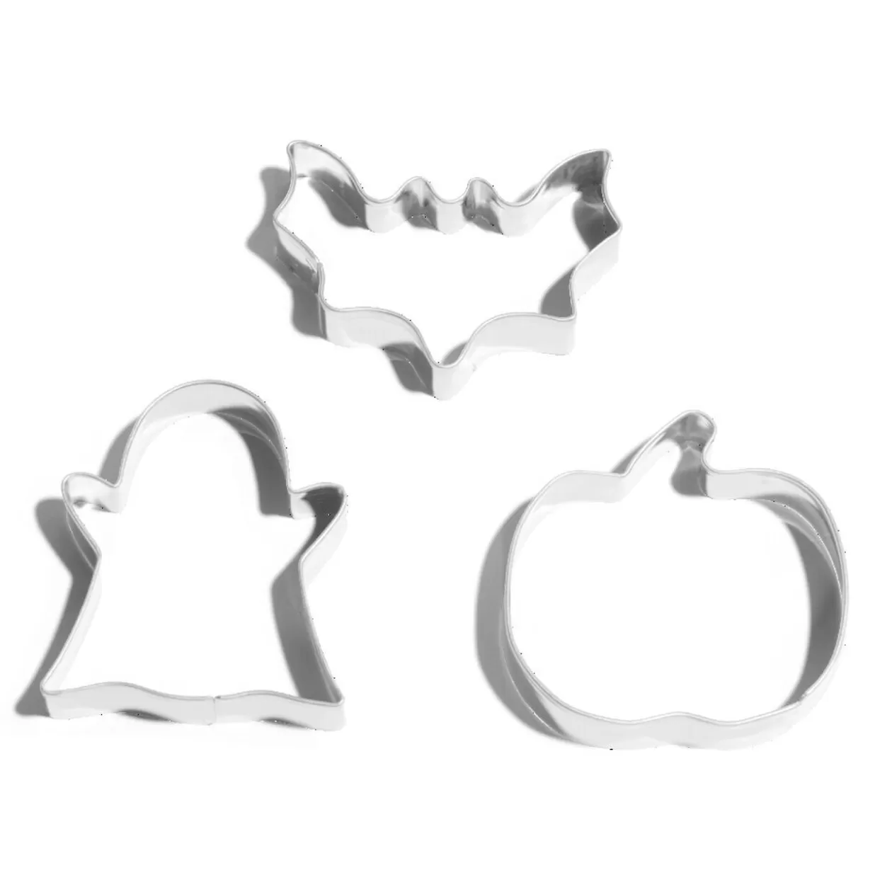 Gifi Lot de 3 moules à cookie en inox Ø6cm< Cuisson