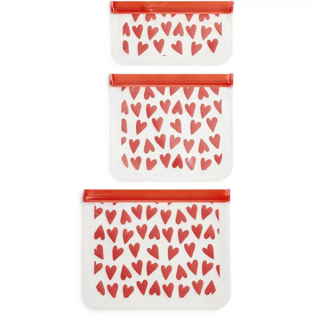 Gifi Lot de 3 sacs alimentaires en plastique - 3 modèles< Conservation Alimentaire
