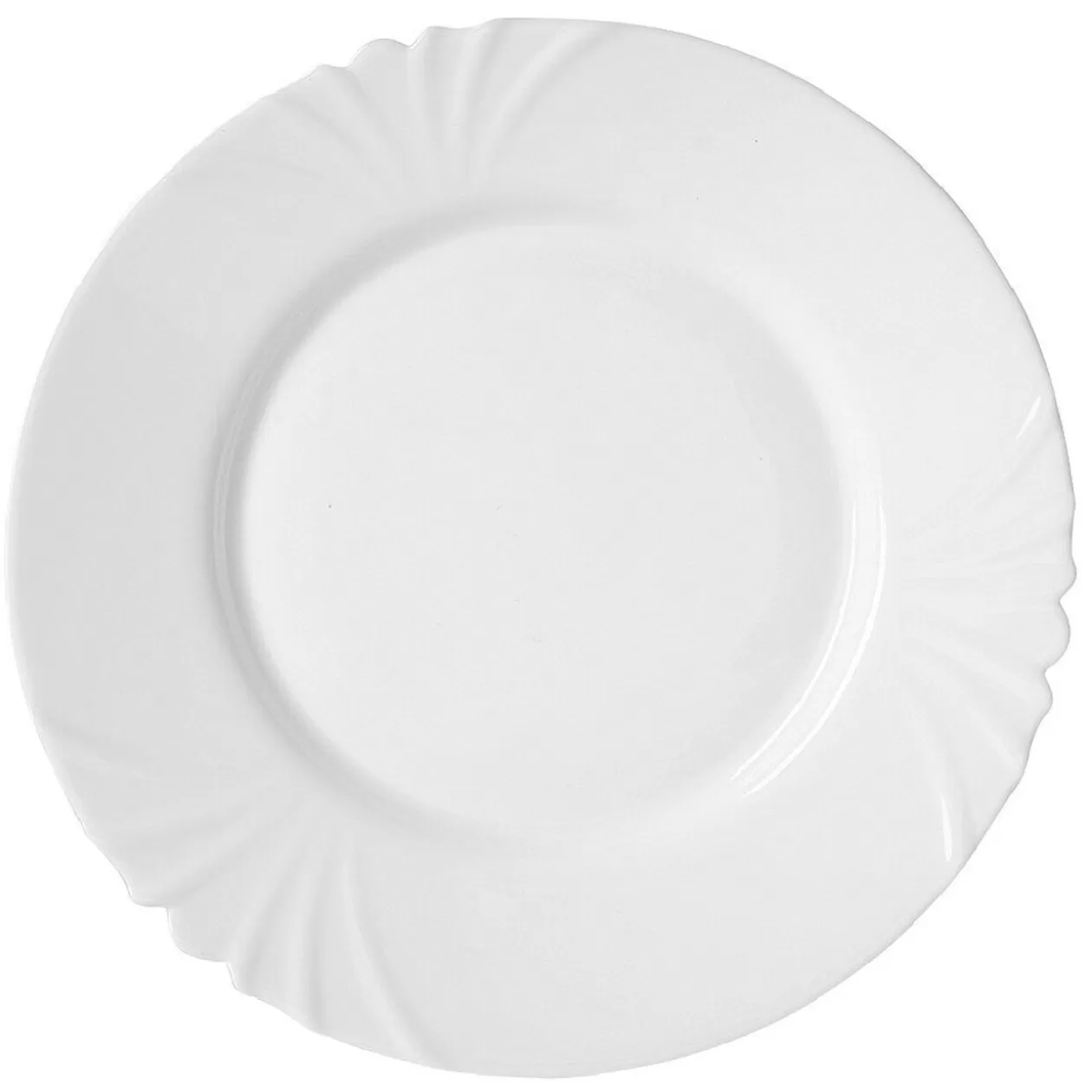 Lot de 6 assiettes plates Luminarc Opal Cadix>Gifi Clearance