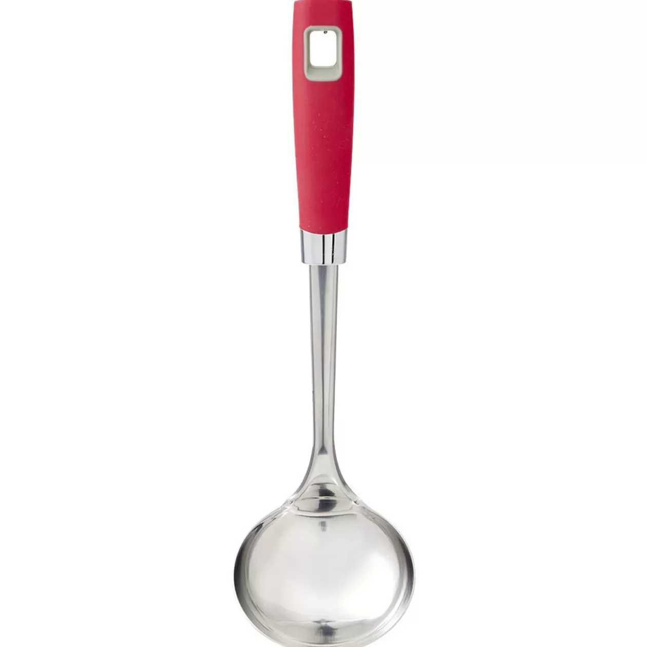 Gifi Louche inox manche en polypropylène rouge< Préparation Culinaire