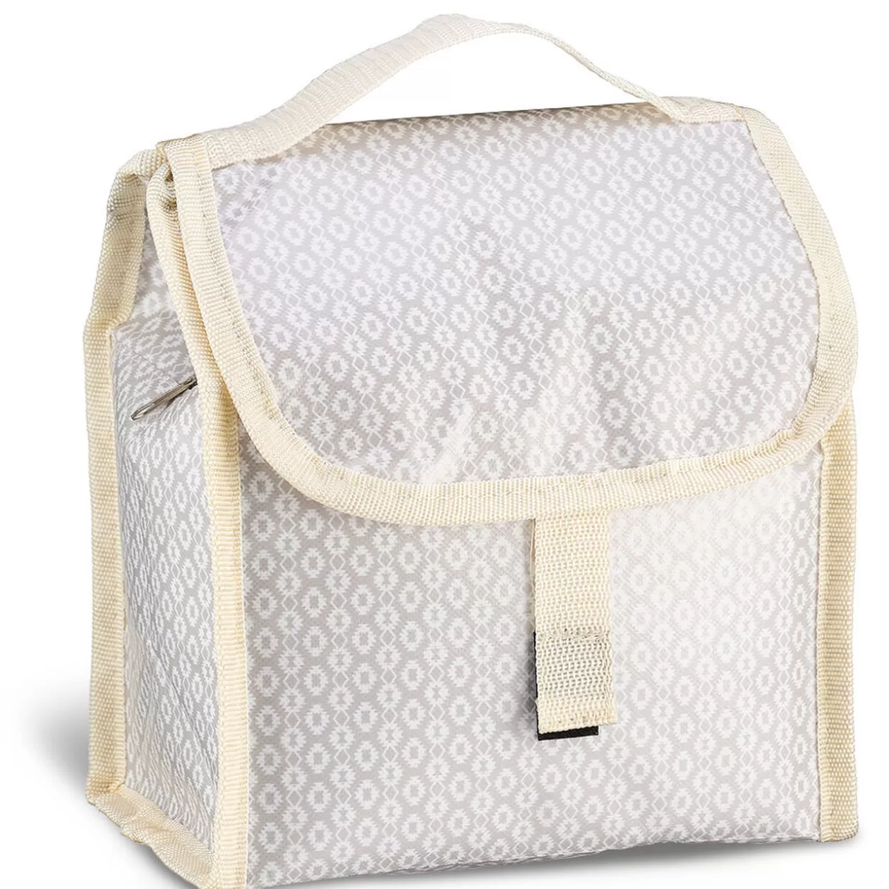 Gifi Lunch bag réfrigérant beige et gris motif macramé< Conservation Alimentaire