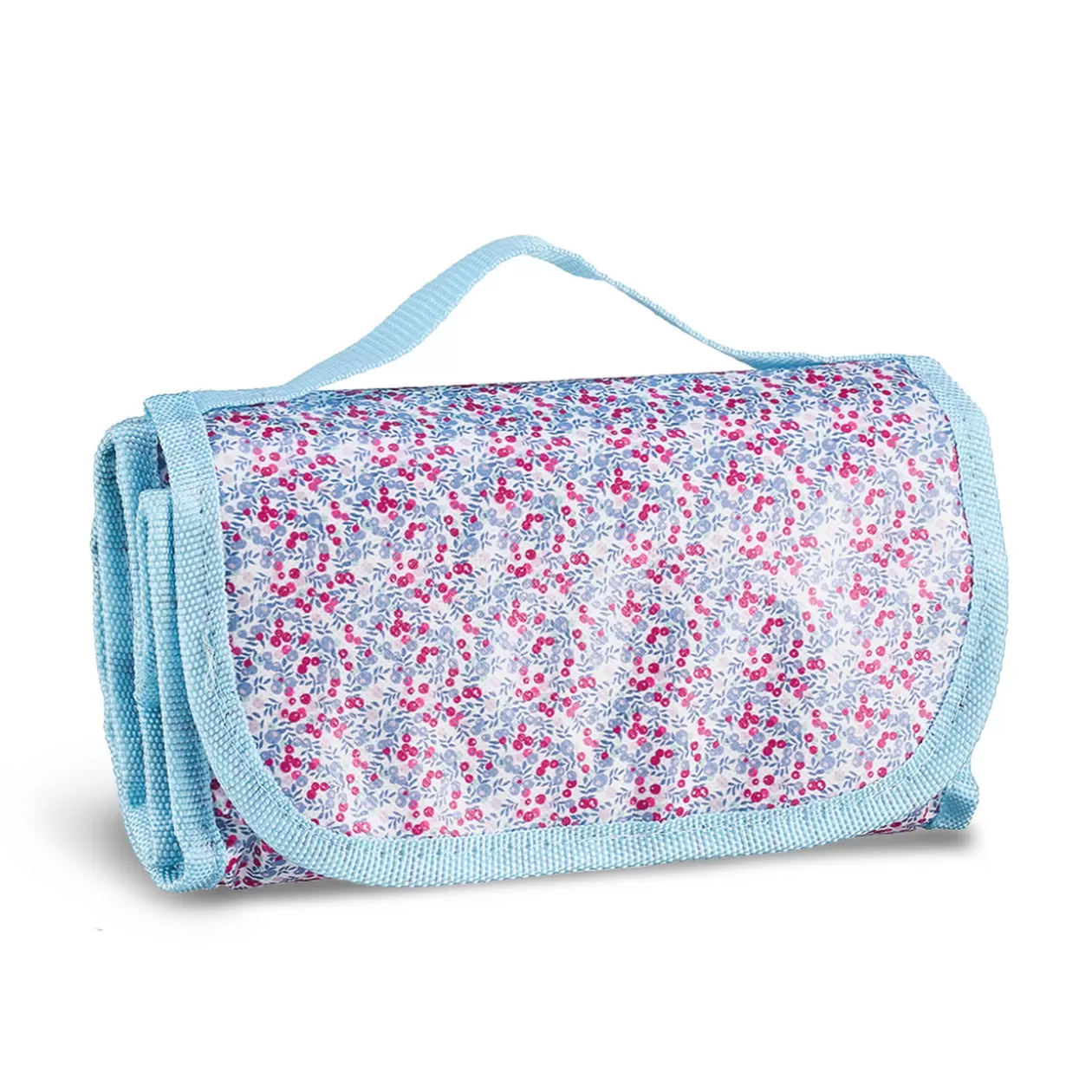 Gifi Lunch bag réfrigérant bleu et rose motif baies sauvages< Conservation Alimentaire