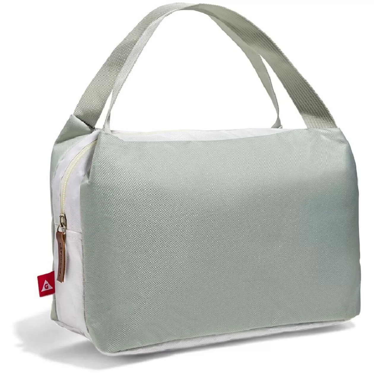 Gifi Lunch bag sac à repas vert pistache et beige - 25x14xH.16cm< Conservation Alimentaire