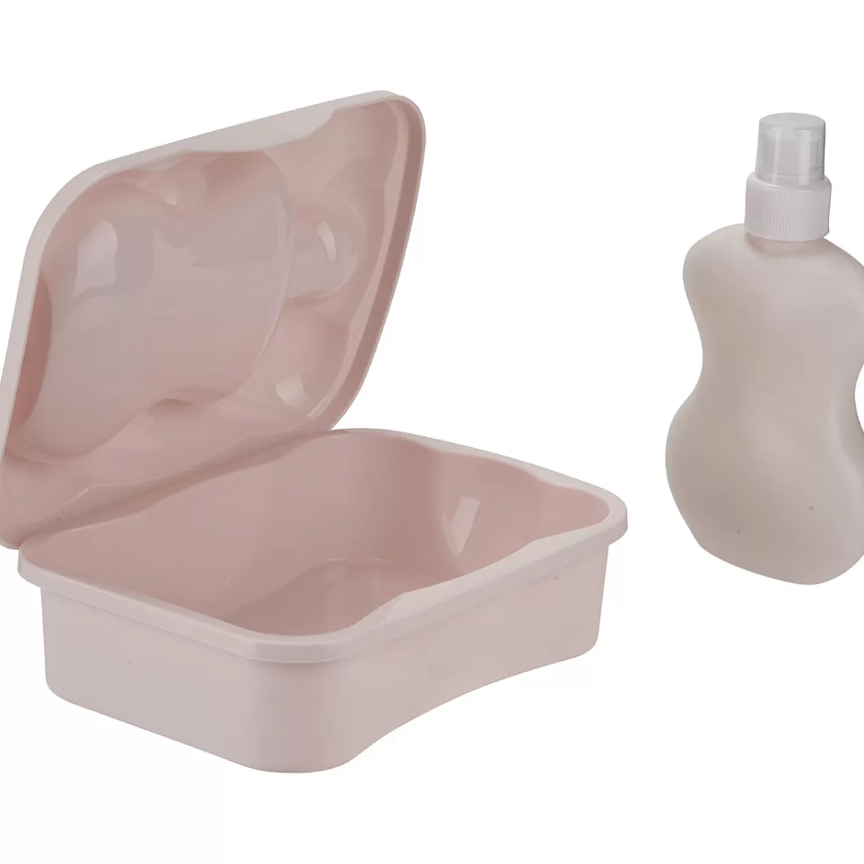 Gifi Lunch box rose avec gourde intégrée< Conservation Alimentaire