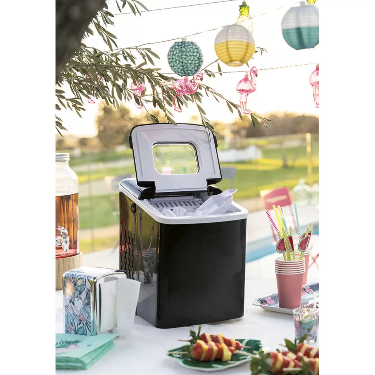 Gifi Machine à glaçons Homday 120W< Petit Électroménager
