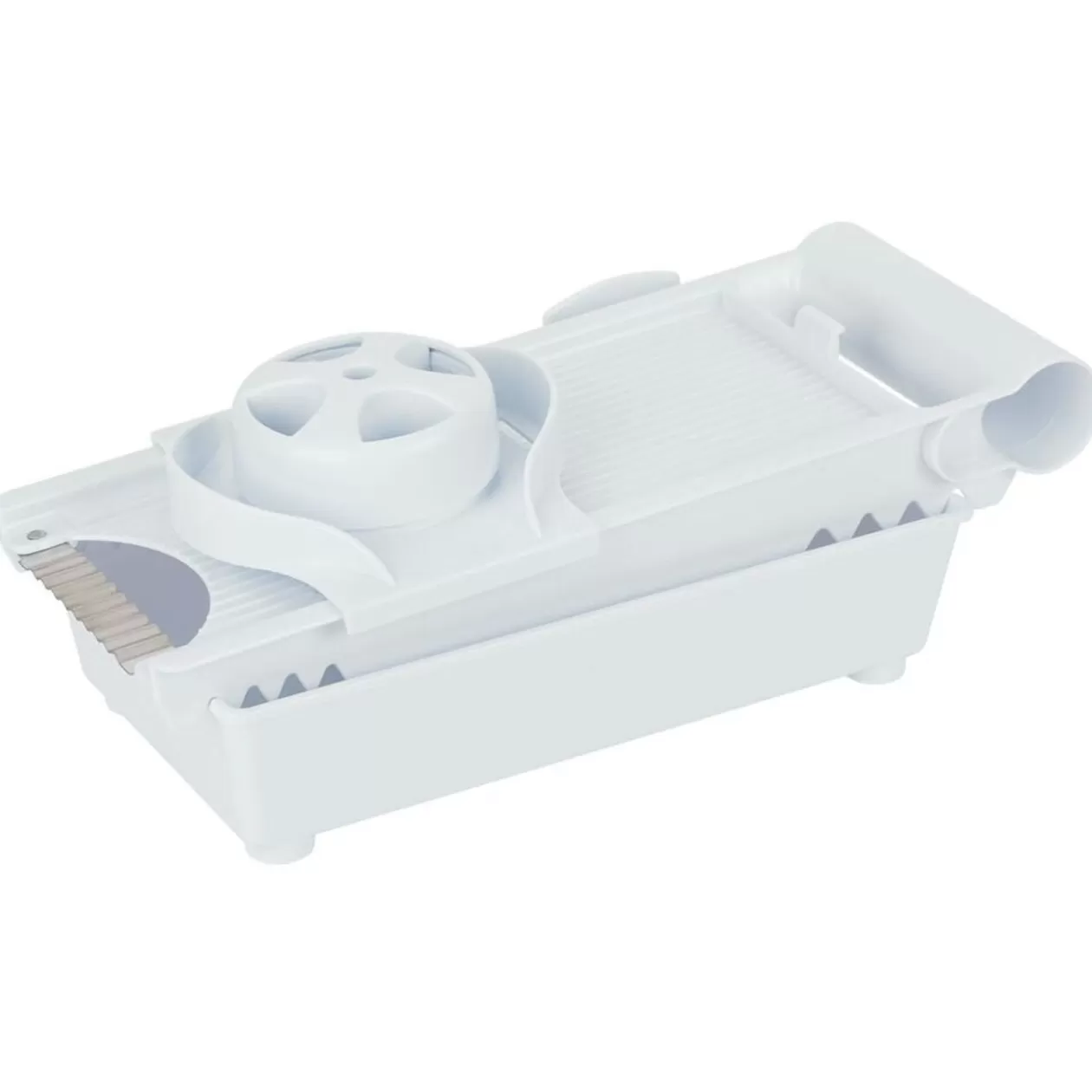 Gifi Mandoline multifonctions 5 en 1 en plastique et inox< Préparation Culinaire