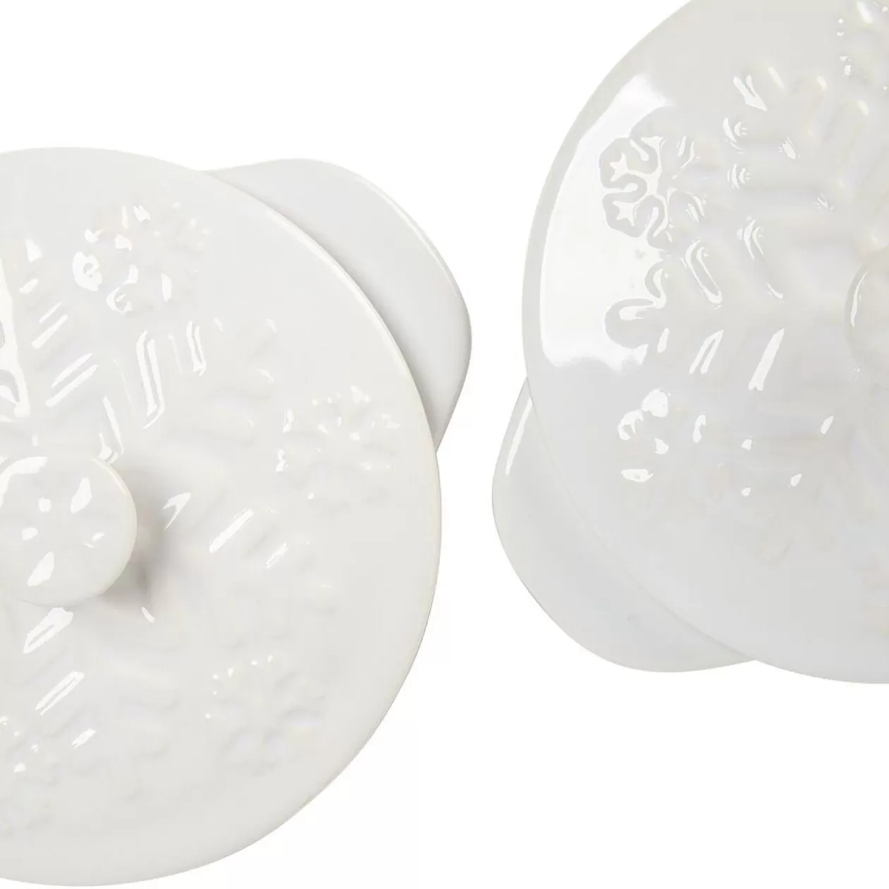 Gifi Mini cocotte céramique blanc x2< Cuisson