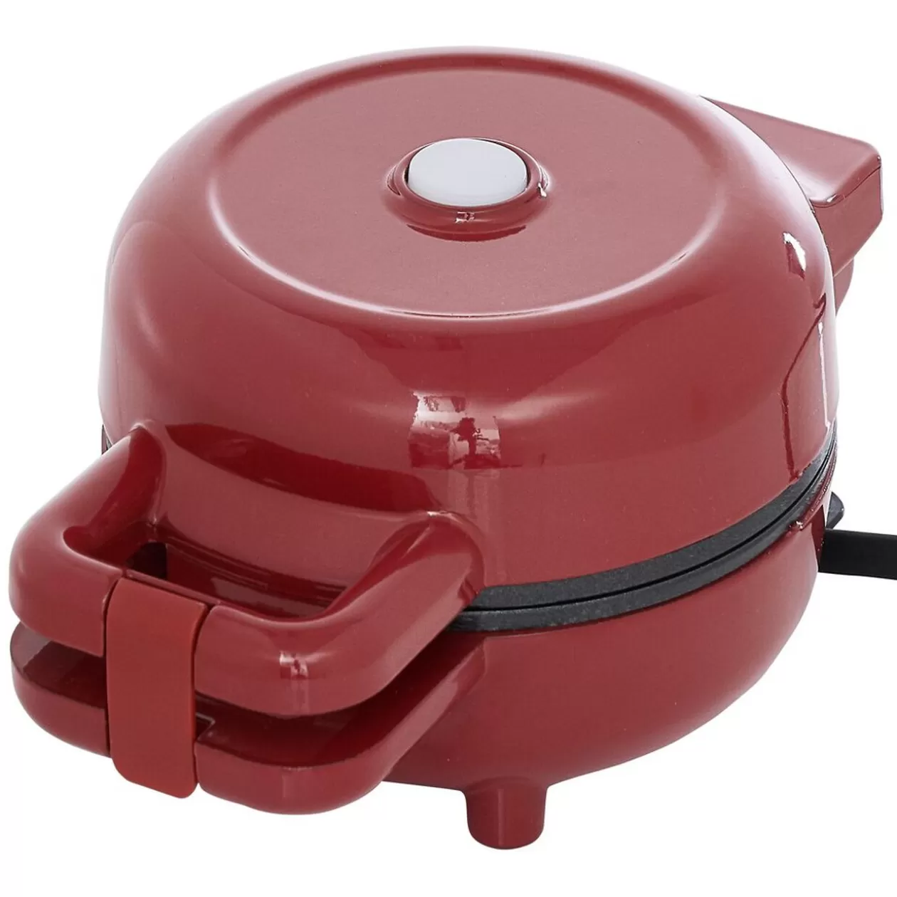 Gifi Mini gaufrier rouge 500-600W< Petit Électroménager