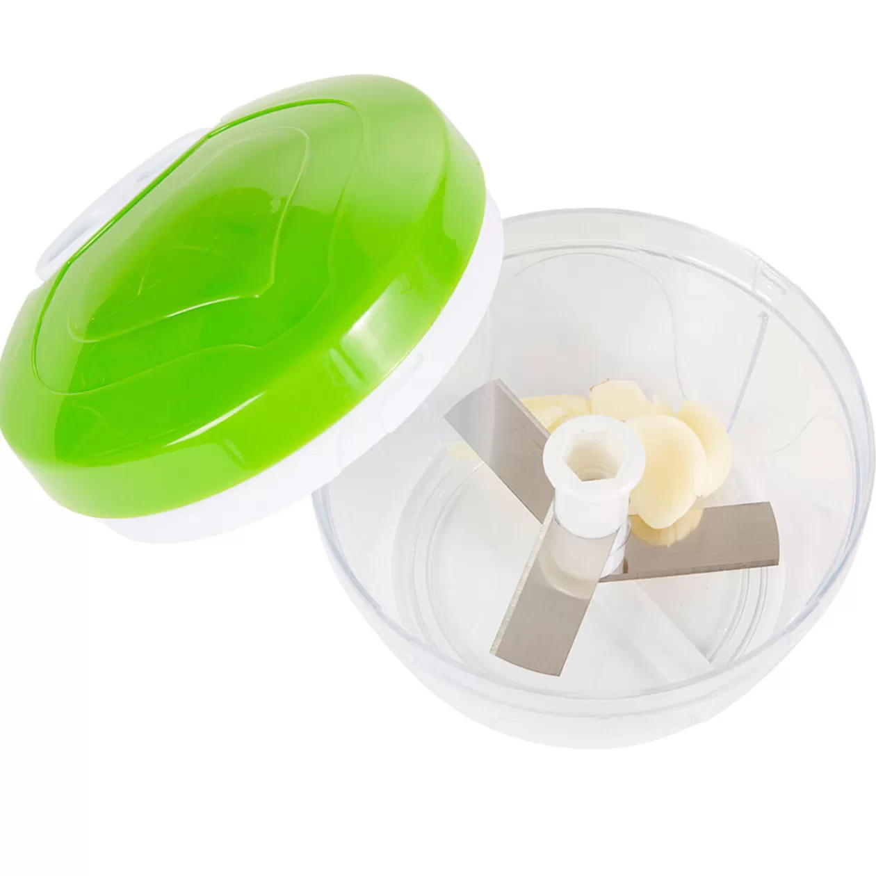 Gifi Mini hachoir manuel blanc et vert< Petit Électroménager