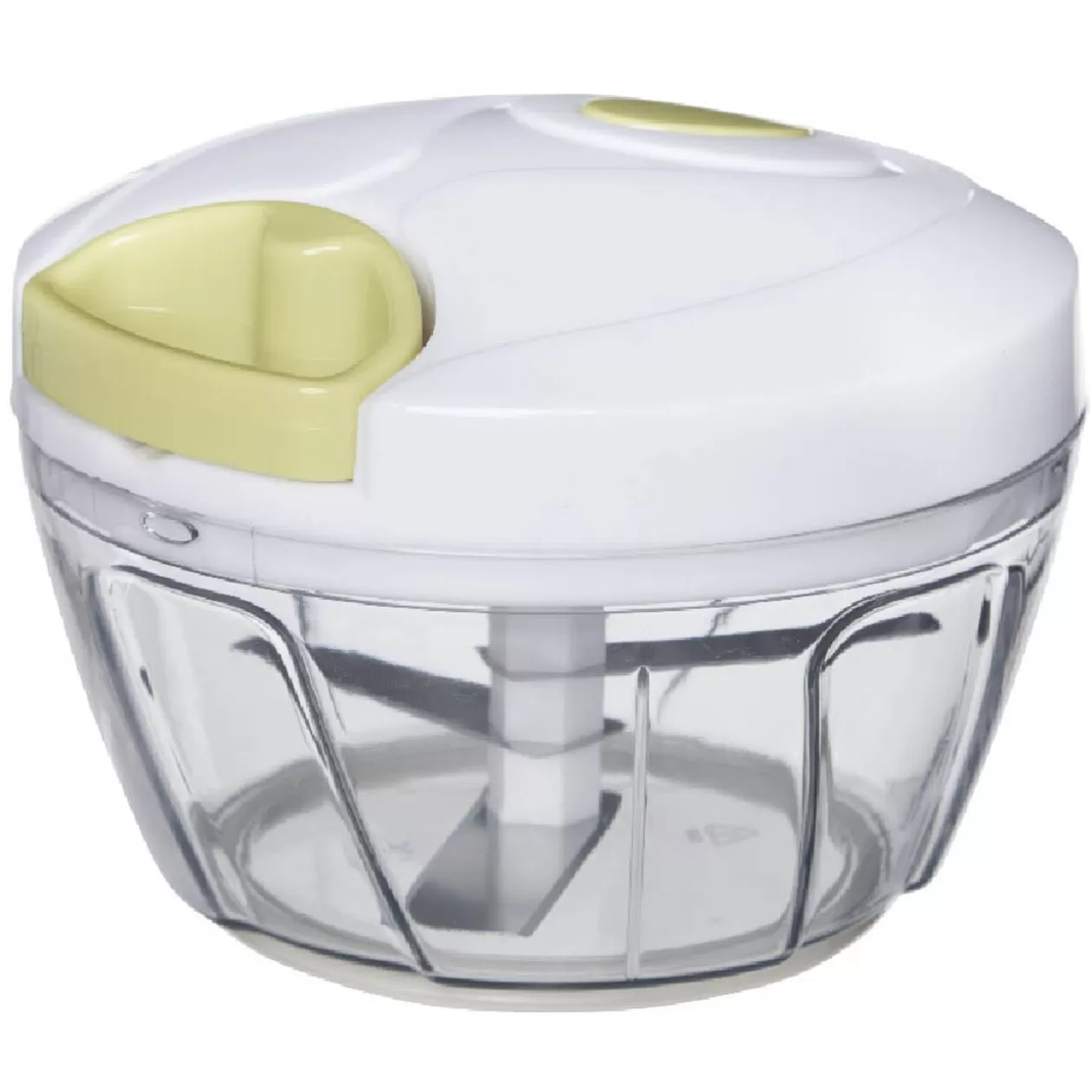 Gifi Mini hachoir manuel transparent blanc et vert< Petit Électroménager