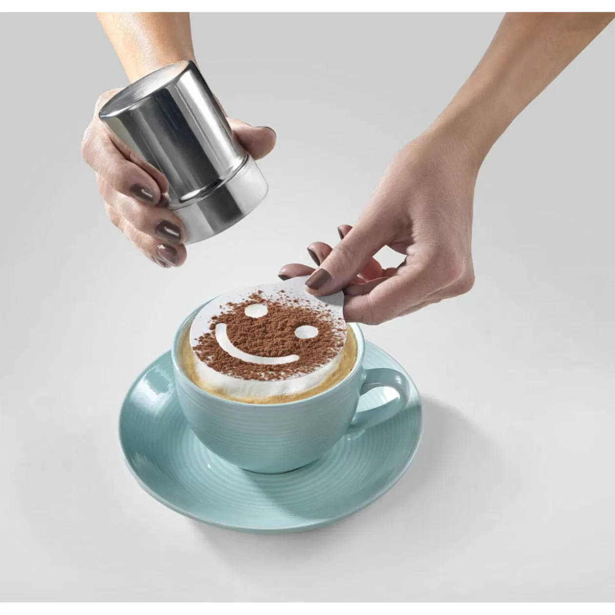 Gifi Mini pochoir à café x6 Metaltex< Préparation Culinaire