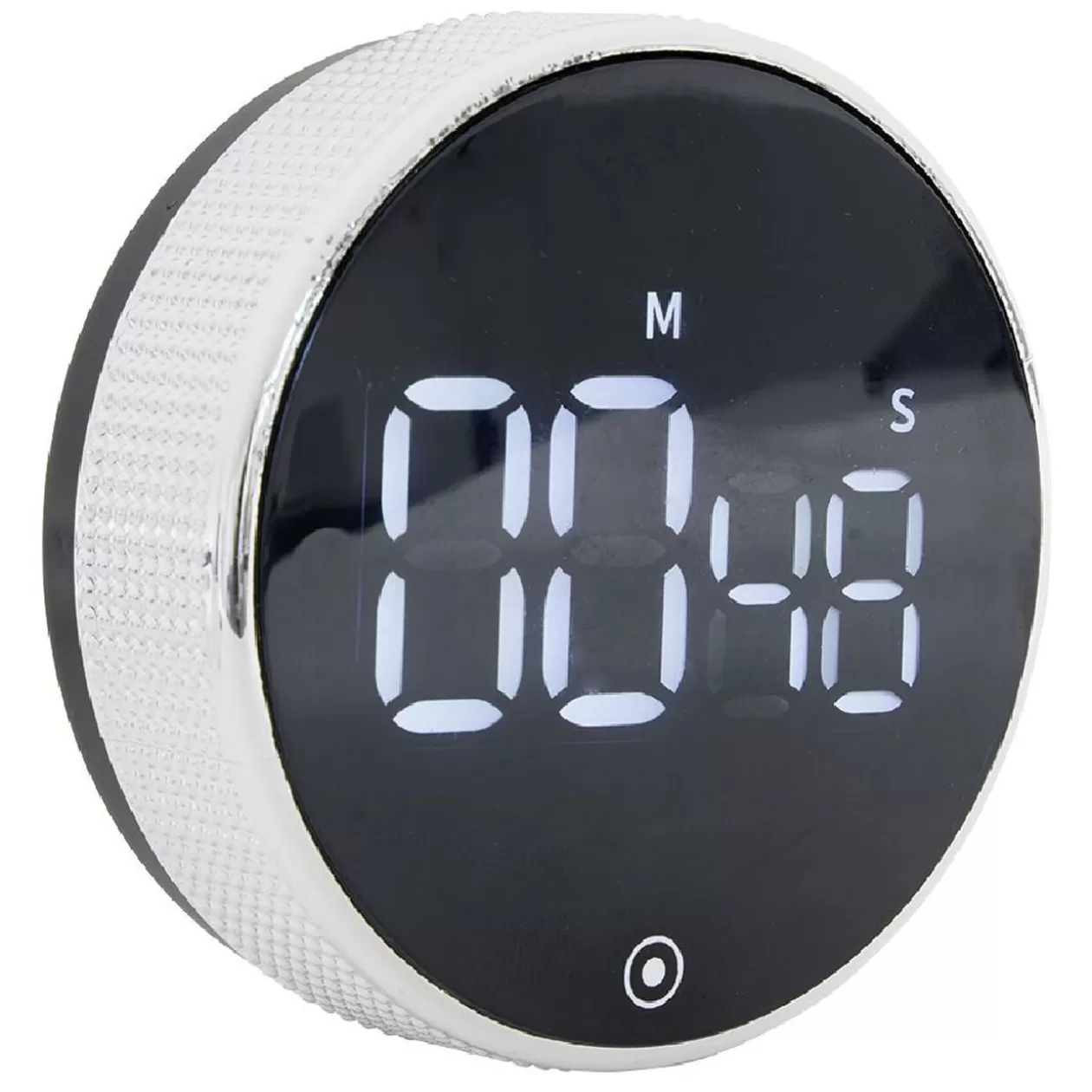 Gifi Minuteur numérique magnétique noir Ø7,8x2,7cm< Préparation Culinaire