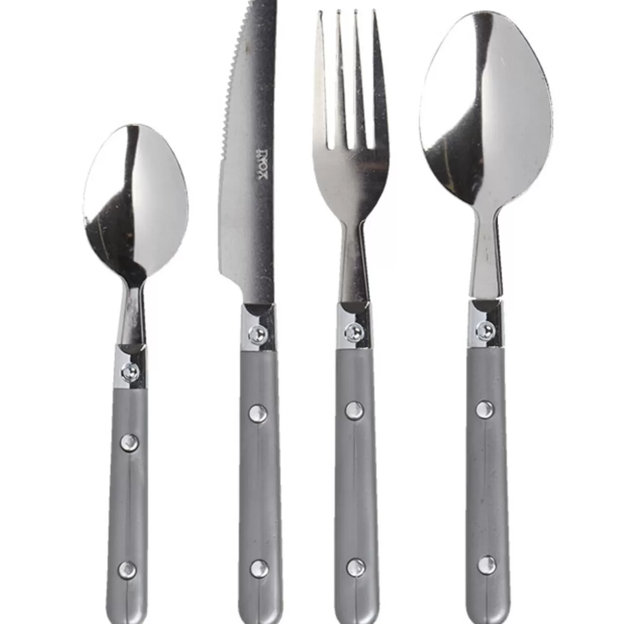 Ménagère 16 pièces gris>Gifi Cheap