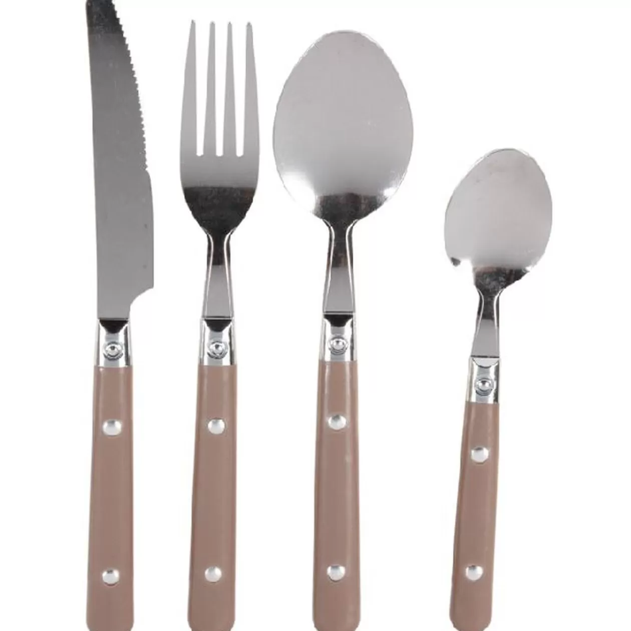 Ménagère 16 pièces taupe>Gifi Best