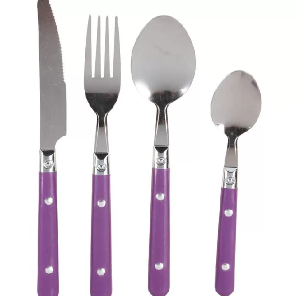 Ménagère 16 pièces violet>Gifi Best Sale