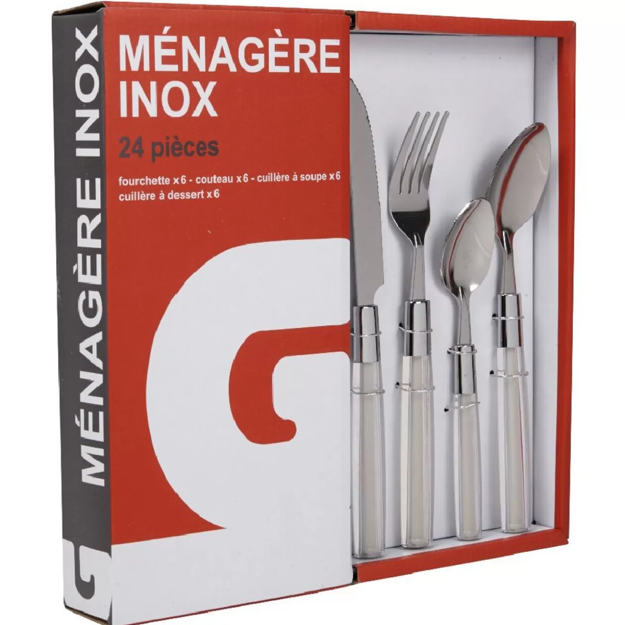 Gifi Ménagère 24 pièces< Vaisselle Et Accessoires De Table