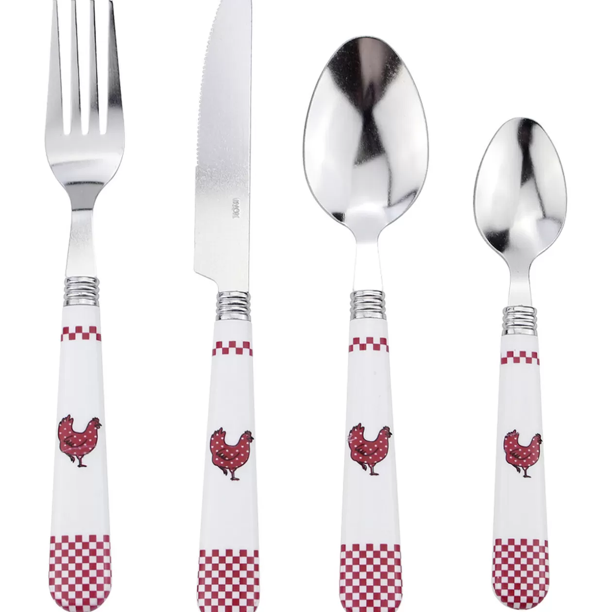 Ménagère 24 pièces design campagne>Gifi Store