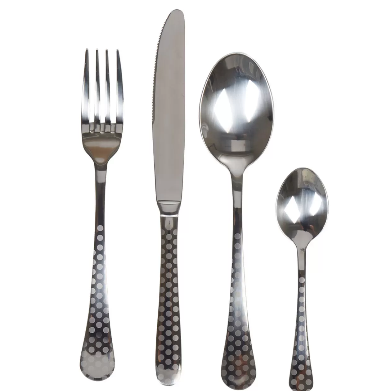Gifi Ménagère 24 pièces motif pois< Vaisselle Et Accessoires De Table