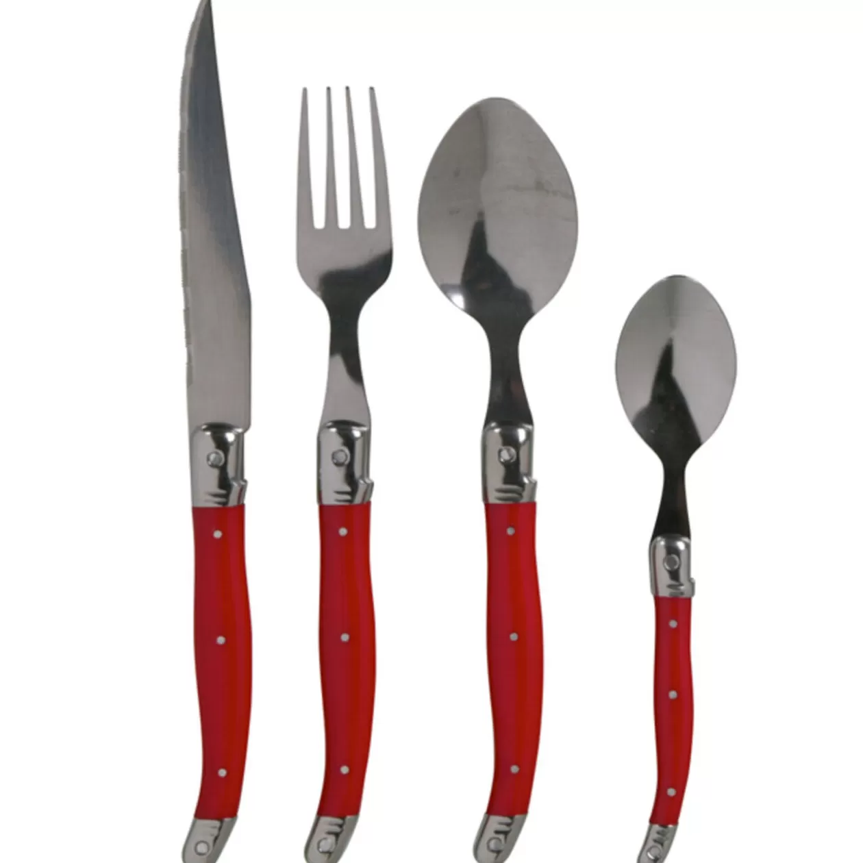 Gifi Ménagère 24 pièces rouge Muranu< Vaisselle Et Accessoires De Table