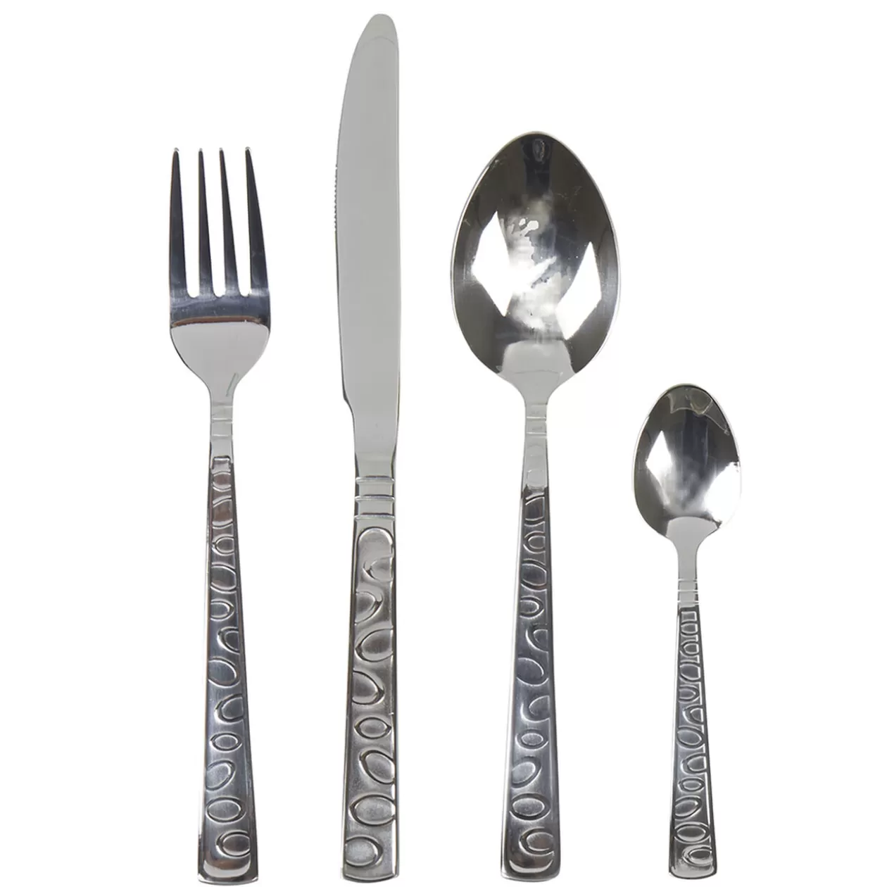 Gifi Ménagère 24 pièces strilles en relief< Vaisselle Et Accessoires De Table