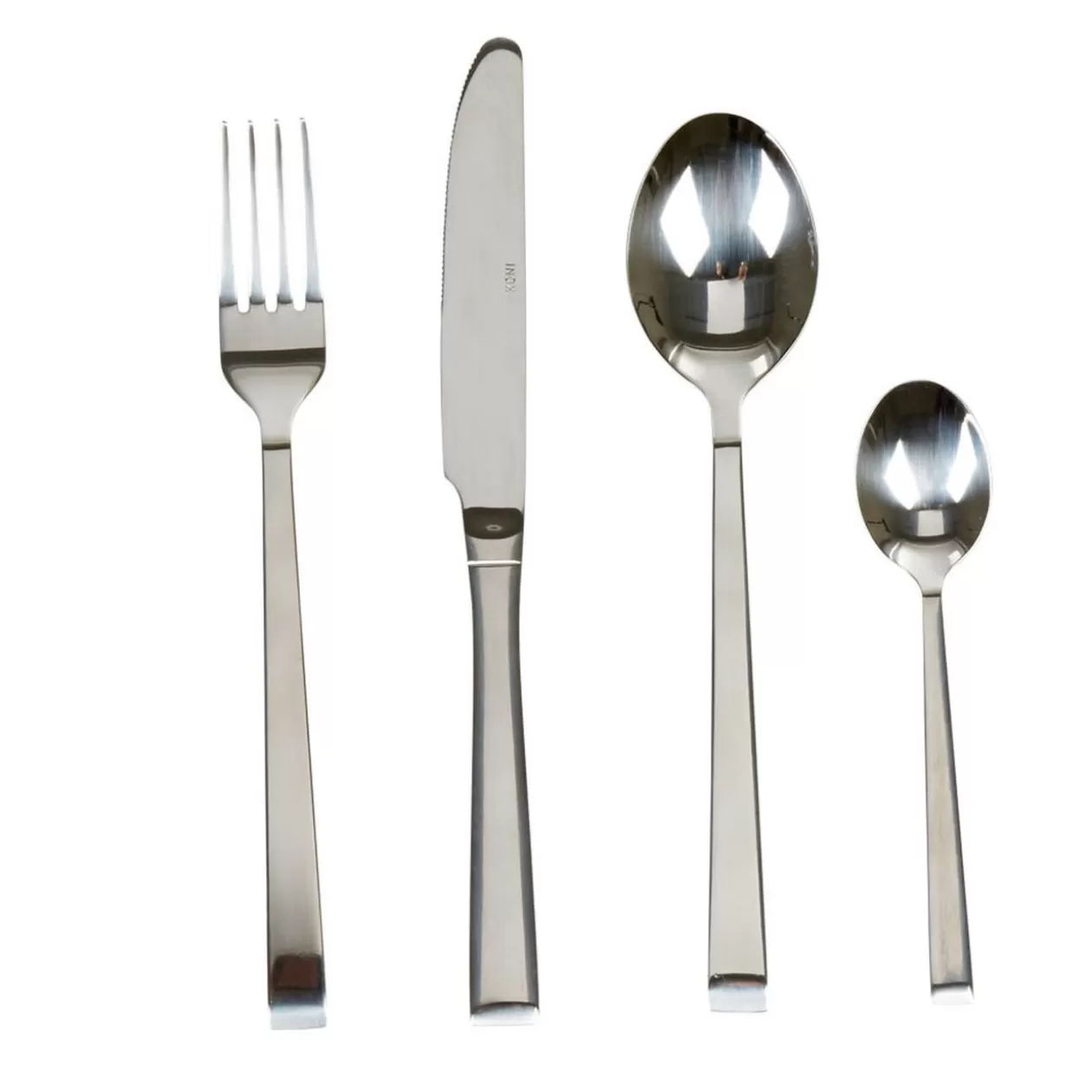 Ménagère moderne inox 24 pièces>Gifi Shop