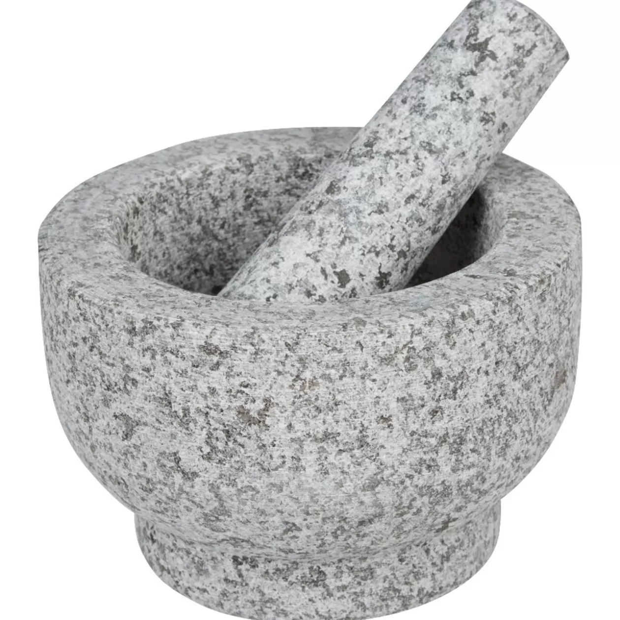 Gifi Mortier avec pilon granite gris< Préparation Culinaire