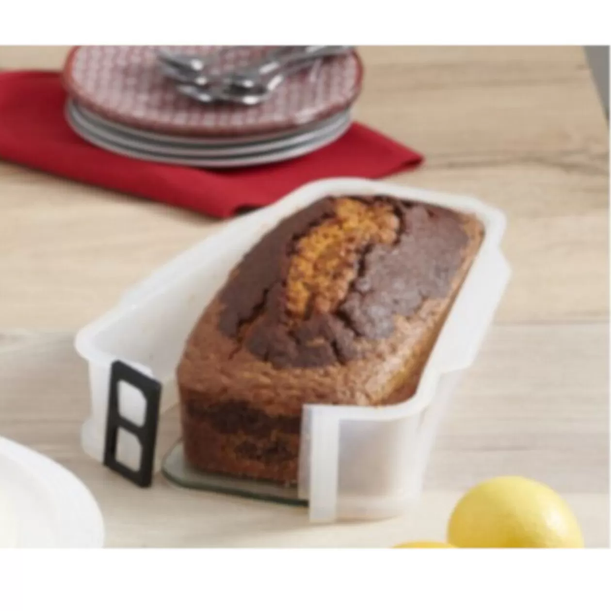 Gifi Moule à cake fond amovible rectangle< Cuisson