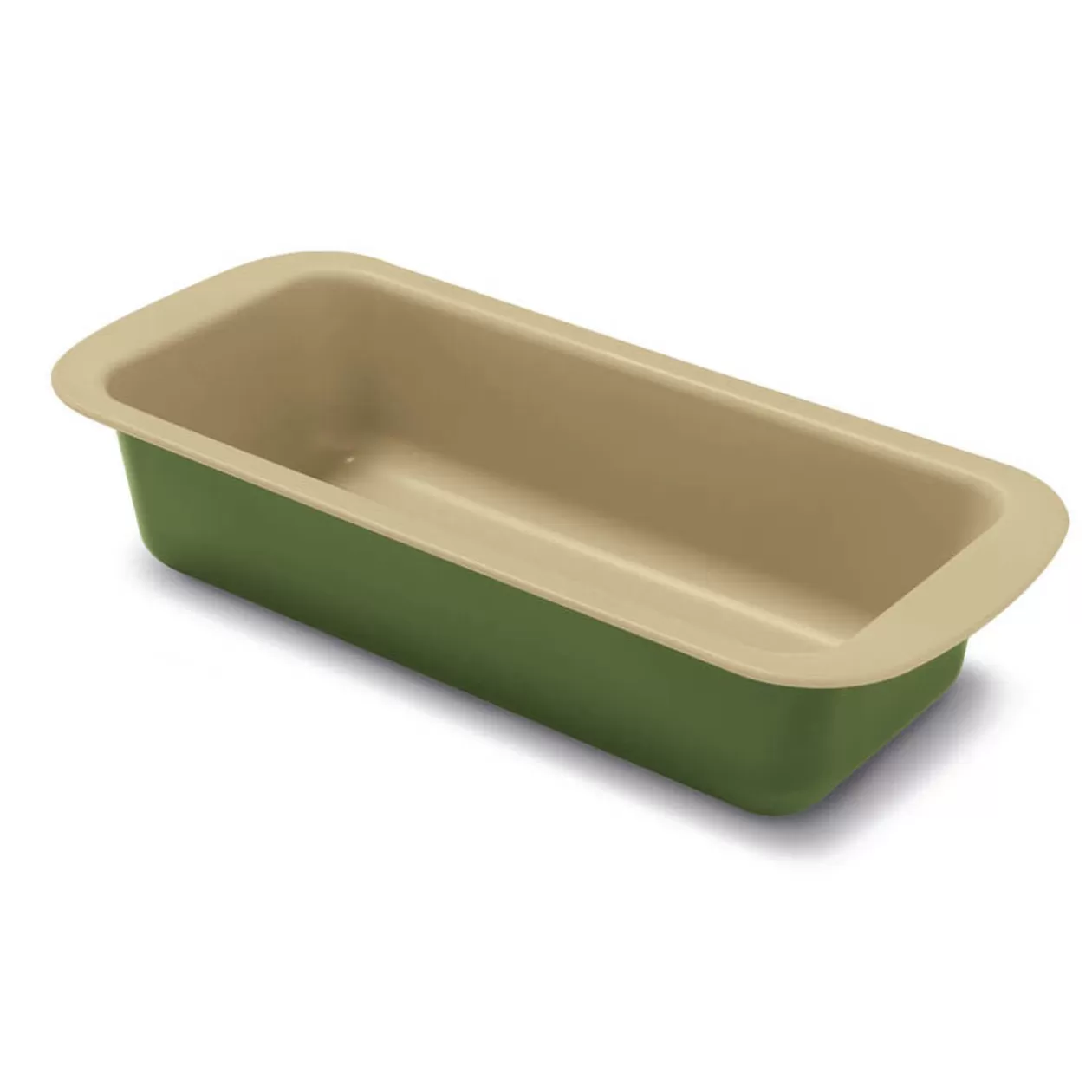 Gifi Moule à cake rectangulaire B-NAT beige et vert< Cuisson