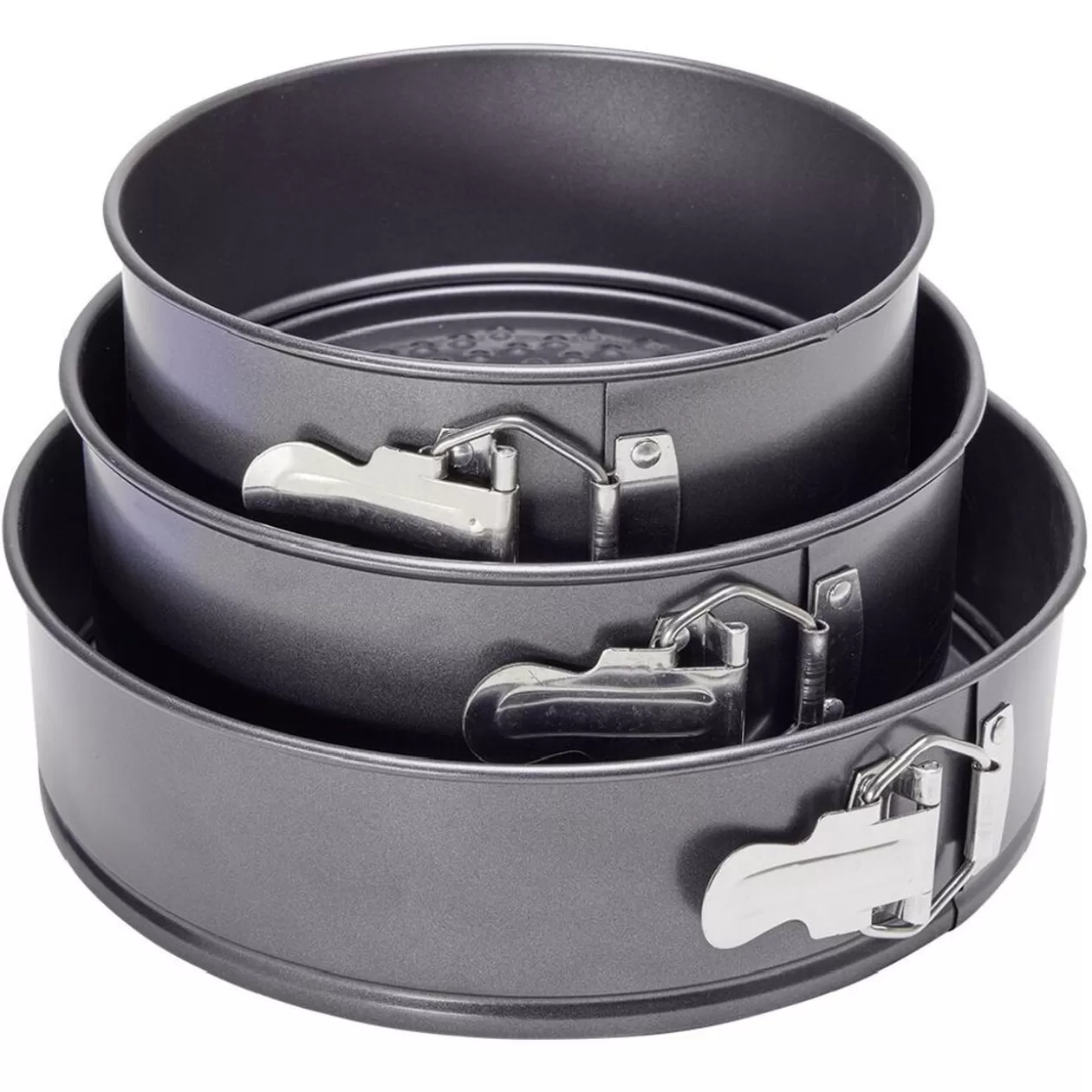 Gifi Moule à charnière en métal gris x3< Cuisson