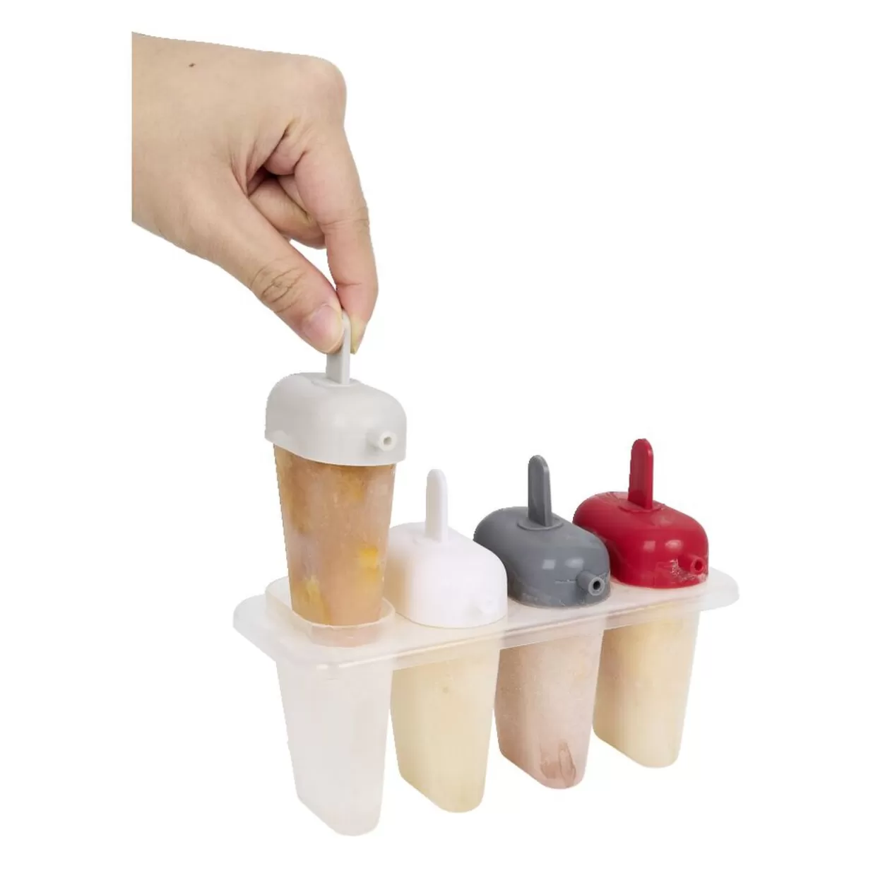 Gifi Moule à glace avec manche coloré x 4< Cuisson